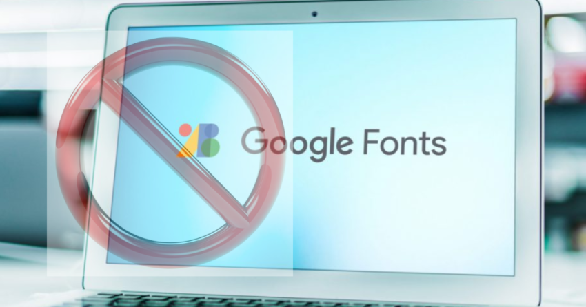 Aggiornare il sito web Google Fonts GDPR