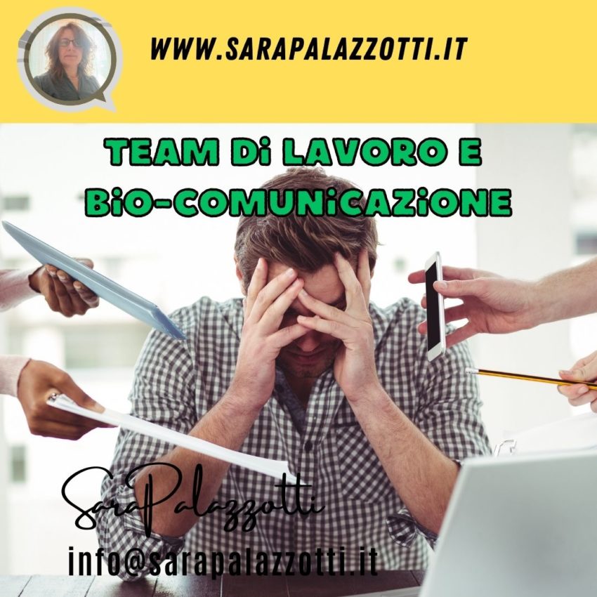 TEAM E BIOCOMUNICAZIONE - SaraPalazzotti.it