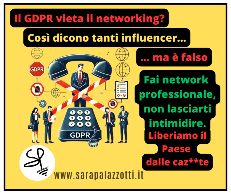 Il GDPR vieta il networking professionale?