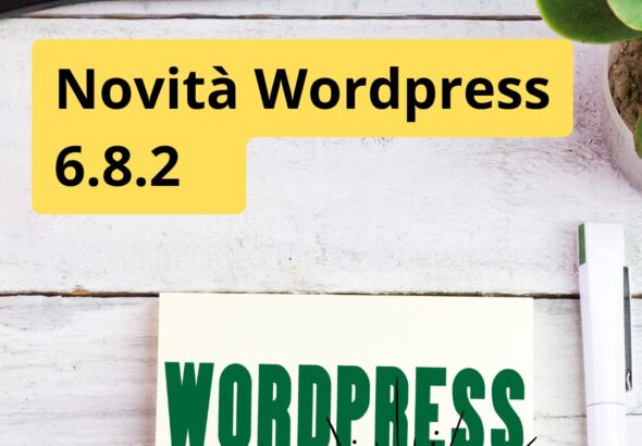 aggiornare sito wordpress 6.8.2 - SaraPalazzotti.it