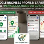 Google business profile - 30 giorni cala visibilita