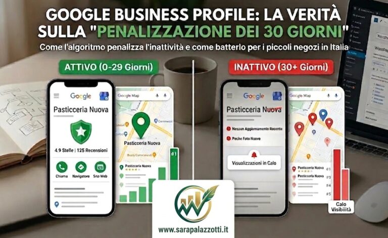 Google business profile - 30 giorni cala visibilita