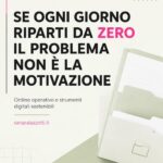 se riparti da zero - sarapalazzotti.it