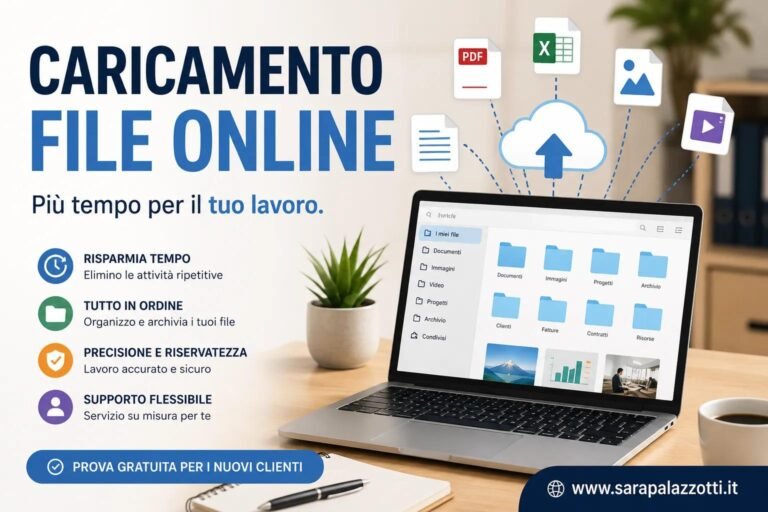 caricamento file online supporto remoto