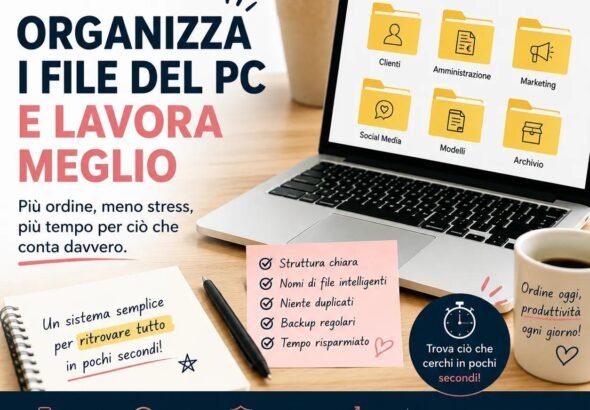organizzare ifile del pc e lavorare meglio