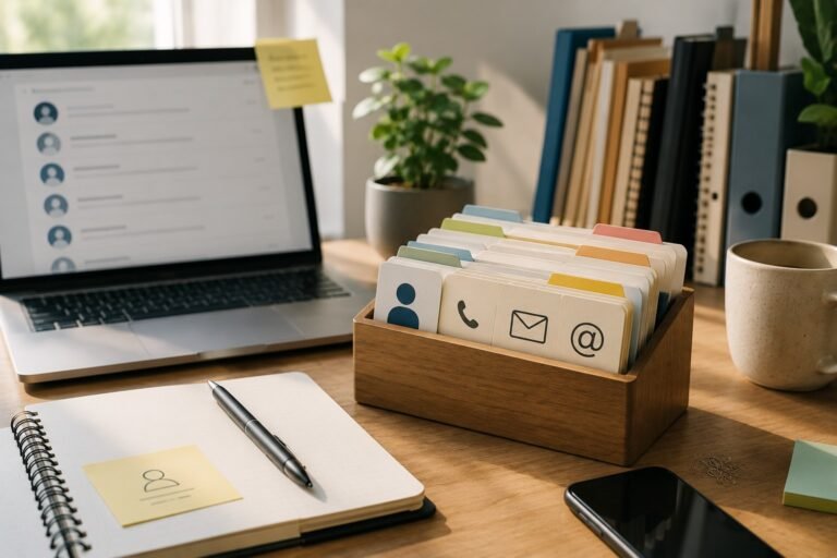 Come organizzare i contatti dei clienti